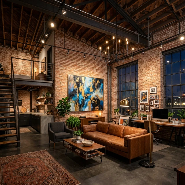 Индустриальный лофт